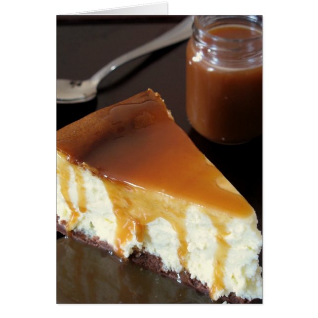 Pillow Cheesecake en gezouten Butter Caramel Sauce (Voorkant)