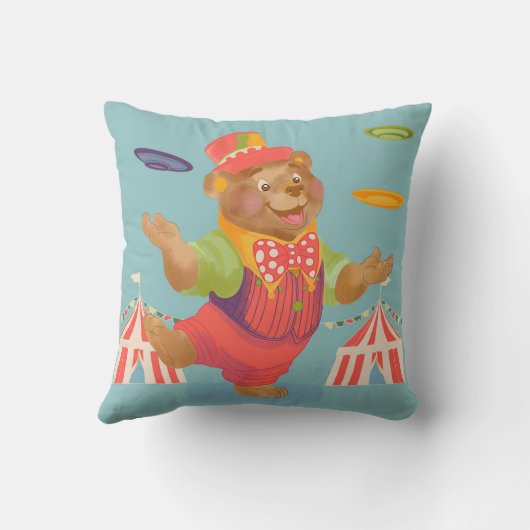 Pillow Circus Beer Kussen (Achterkant)
