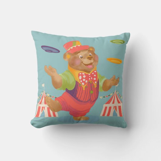 Pillow Circus Beer Kussen (Voorkant)