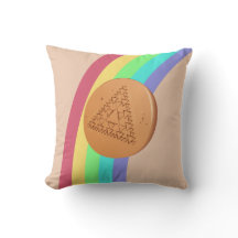 Pillow Dalgona Multiple Triangle - Zijdelings Uitz