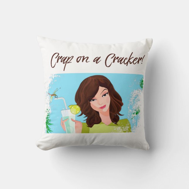 Pillow, decoratieve Val met twee kanten Kussen (Voorkant)