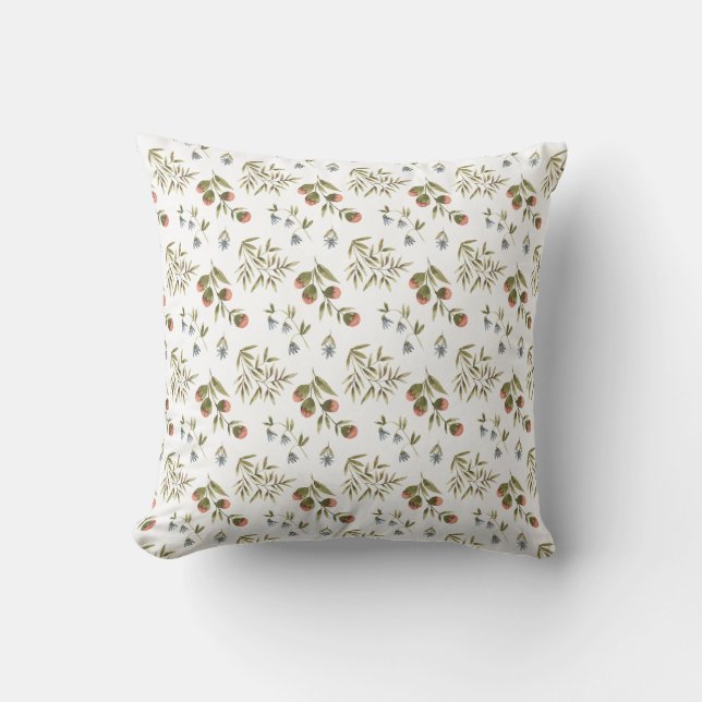 Pillow - Flower Pattern Kussen (Voorkant)