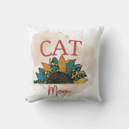Pillow for When You’re a Cat Mom Again Kussen