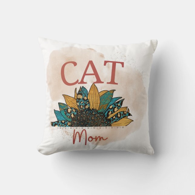 Pillow for When You’re a Cat Mom Again Kussen (Voorkant)