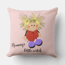 Pillow from the "little witch" series kussen