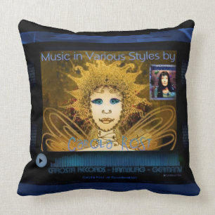 Pillow - Front Music Player, Back Rain Forest Kussen