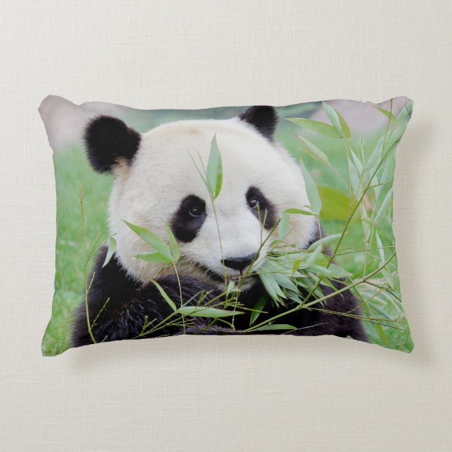 Pillow, gigantisch panda. accent kussen (Voorkant)