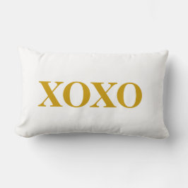 Pillow - Gold xoxo Kussen
