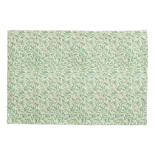 Pillow Hoesje Art Nouveau Willow Bough Pattern Kussensloop (Achterkant)