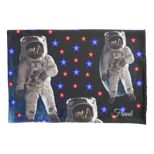 Pillow Hoesje Astronauts Kussensloop (Voorkant)