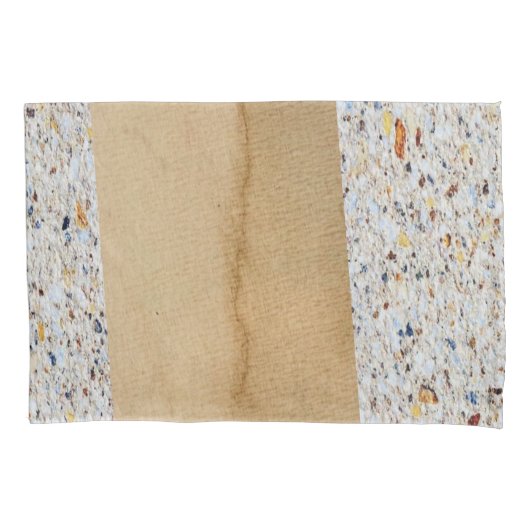 Pillow Hoesje Beige Colorful Kussensloop (Voorkant)