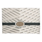 Pillow Hoesje Black Beige Kussensloop (Voorkant)