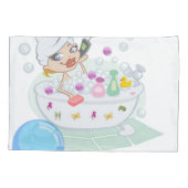 Pillow Hoesje Bubble Bath Kussensloop (Achterkant)