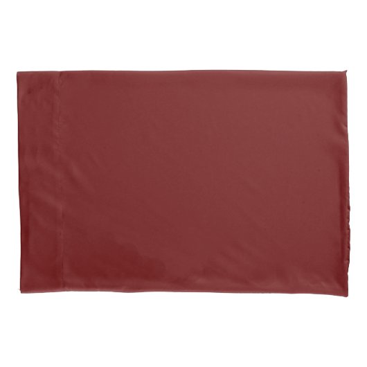 Pillow Hoesje Burgundy Kussensloop (Voorkant)