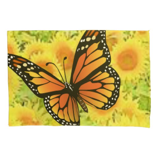Pillow Hoesje Butterfly Kussensloop (Voorkant)