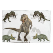Pillow Hoesje Dinosaur Kussensloop (Achterkant)