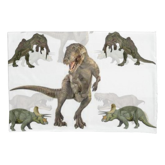 Pillow Hoesje Dinosaur Kussensloop (Voorkant)