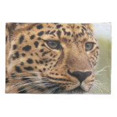 Pillow Hoesje Leopard Kussensloop (Achterkant)