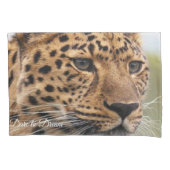 Pillow Hoesje Leopard Kussensloop (Voorkant)