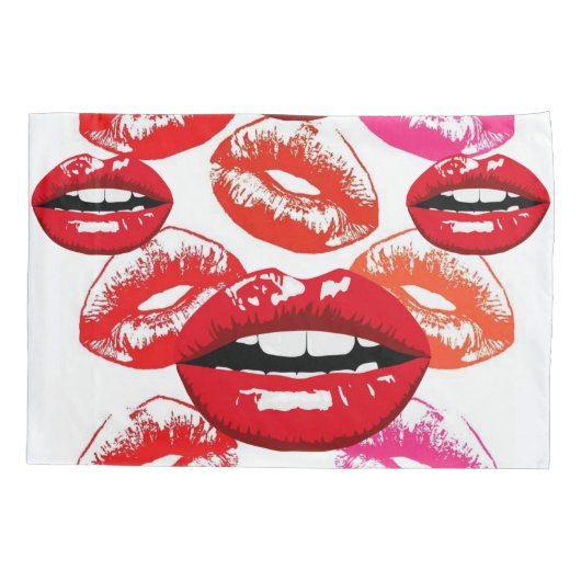 Pillow Hoesje lipstick Kussensloop (Achterkant)