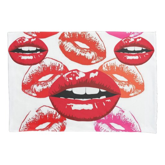 Pillow Hoesje lipstick Kussensloop (Voorkant)