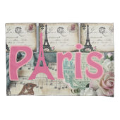 Pillow Hoesje Paris Frankrijk Kussensloop (Voorkant)