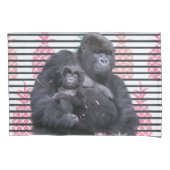 Pillow Hoesje Pineapple Gorilla Kussensloop (Voorkant)
