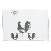 Pillow Hoesje Rooster Kussensloop (Voorkant)