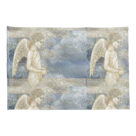 Pillow Hoesje Set Guardian Angels die altijd kijkt Kussensloop (Achterkant-Rechts)