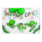 Pillow Hoesje St. Patrick's Day Kussensloop (Voorkant)