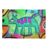 Pillow Hoesje Whimsical Dog Kussensloop (Achterkant)