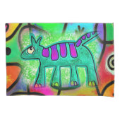 Pillow Hoesje Whimsical Dog Kussensloop (Voorkant)