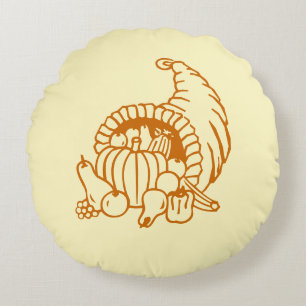 Pillow - Horn of Plenty Rond Kussen