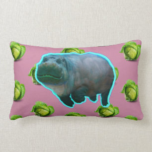 Pillow - HUNGRY HIPPO Kussen