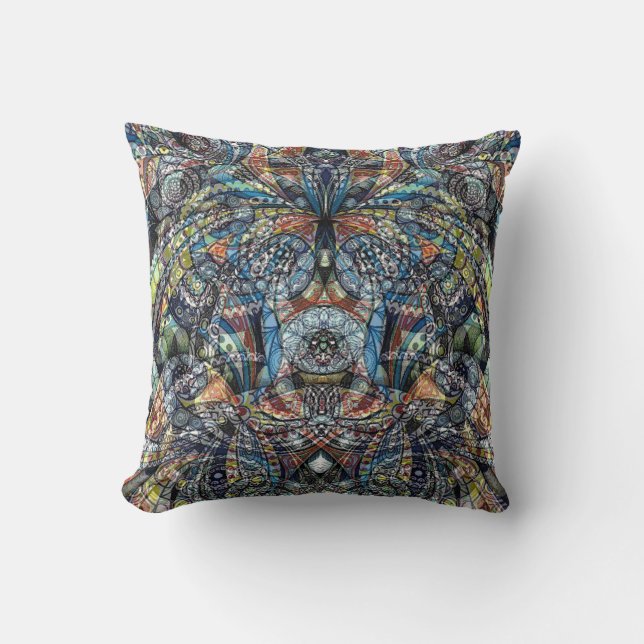 Pillow indian stijl kussen (Voorkant)