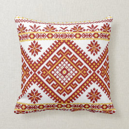 Pillow Large Ukraine Cross Stitch Print Kussen