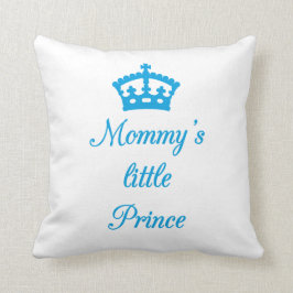 Pillow, mama's prins met kroon kussen