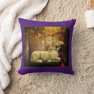 Pillow Marble Chinese Horse Design Kussen