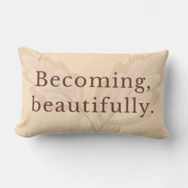Pillow: Minimal Aesthetic Inspirational Home Decor Kussen