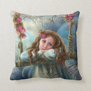 Pillow, mooie jonge vlindervlinder, zingend kussen