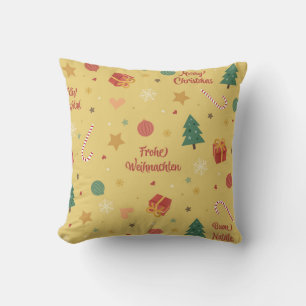 Pillow New Year's boomgeschenken Kussen
