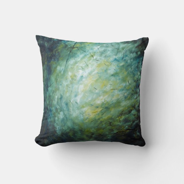 Pillow - Oil Painting "Branches" - MatthewFelixSun Kussen (Voorkant)