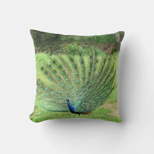 Pillow - Peacock Kussen (Voorkant)