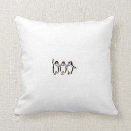 Pillow Penguins Dancing Kussen