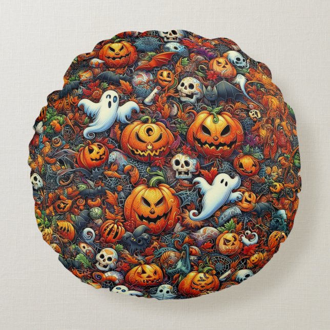 Pillow Rond Kussen (Voorkant)