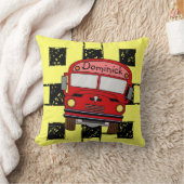 Pillow School Bus Kussen (Deken)