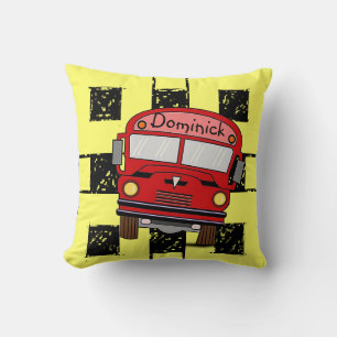 Pillow School Bus Kussen