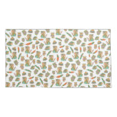 Pillow Sham Boho Pet Girl Kussensloop (Achterkant)