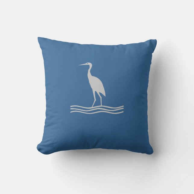 Pillow - Shore Bird Graphics Kussen (Voorkant)