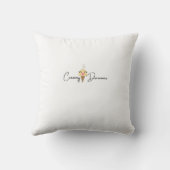 Pillow Soft Fun Betty Butter Pecan Kussen (Achterkant)